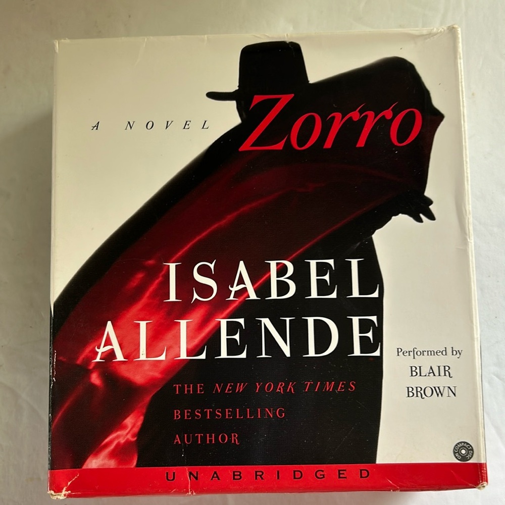 ZORRO A Novel, Compact Discs
